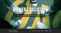 Desktop Screenshot of dgwebz.com